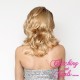 Short 25cm Straight Balayage Synthetic Lace-Front Wig