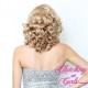 Short 25cm Butterscotch Synthetic Lace-Front Wig