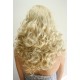 Medium 40cm Dumb Blonde Synthetic Lace-Front Wig