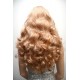 Medium 40cm Honey Blonde Synthetic Lace-Front Wig