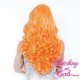 Long 60cm Tutti Frutti Synthetic Lace-Front Wig