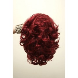 Short 20cm Maroon Red Synthetic Extension