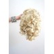 Short 20cm Dumb Blonde Synthetic Extension