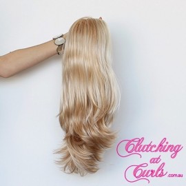 Medium 40cm Straight Butterscotch Synthetic Extension