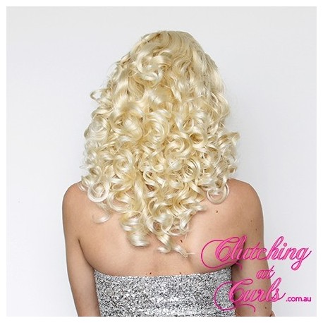 Medium 40cm Blonde Bombshell Synthetic Extension