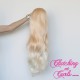 Long 65cm Straight Peaches & Cream Synthetic Extension