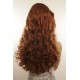 Long 60cm Orange Brown Synthetic Extension