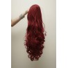 Long 60cm Maroon Red Synthetic Extension