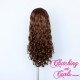 Long 60cm Rooted Brown Eyed Girl Synthetic Extension