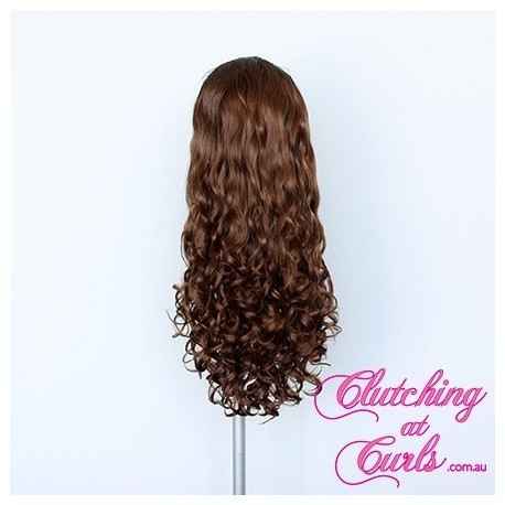 Long 60cm Rooted Brown Eyed Girl Synthetic Extension