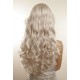 Long 60cm Pure Platinum Synthetic Extension