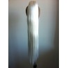 70cm Snow White Synthetic Ponytail Extension