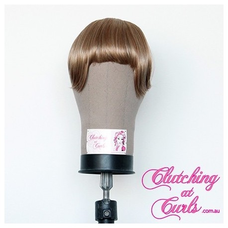 Honey Blonde Clip-In Synthetic "Chi Chi Bangs" Fringe