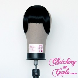 Bitch Black Clip-In Synthetic "Chi Chi Bangs" Fringe