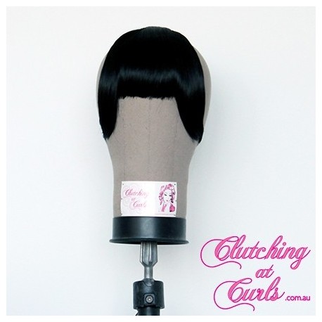 Bitch Black Clip-In Synthetic "Chi Chi Bangs" Fringe