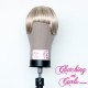 Butterscotch Clip-In Synthetic "Chi Chi Bangs" Fringe