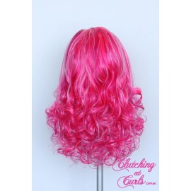Medium 40cm Fifty Shades of Pink Synthetic Extension