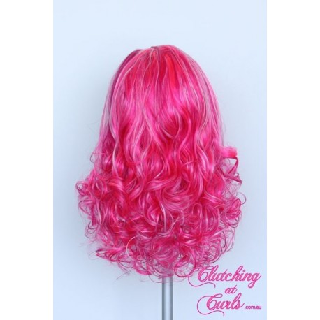 Medium 40cm Fifty Shades of Pink Synthetic Extension