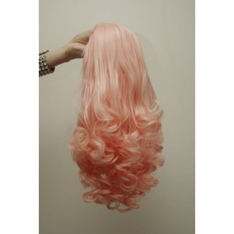 Medium 40cm Baby Pink Synthetic Extension