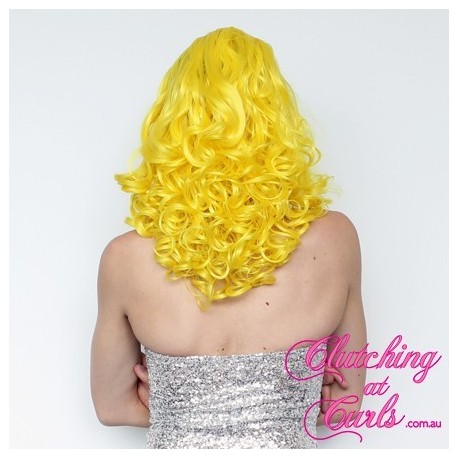 Medium 40cm Gaga Yellow Synthetic Extension