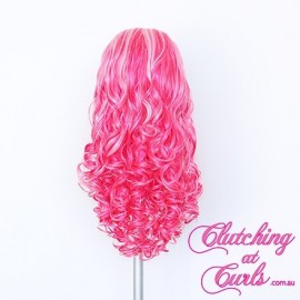 Long 60cm Fifty Shades of Pink Synthetic Extension