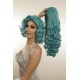 Long 60cm Gaga Blue Synthetic Extension