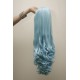 Long 60cm Baby Blue Synthetic Extension