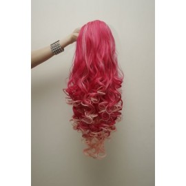 Long 60cm Pink Bits Synthetic Extension