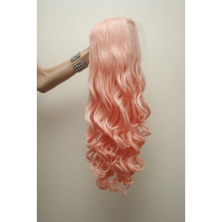 Long 60cm Baby Pink Synthetic Extension