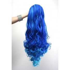 Long 60cm Azure Synthetic Extension