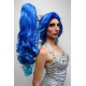 Long 60cm Azure Synthetic Extension