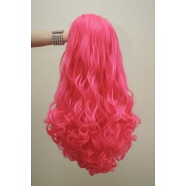 Long 60cm UV Pink Synthetic Extension