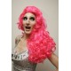 Long 60cm UV Pink Synthetic Extension