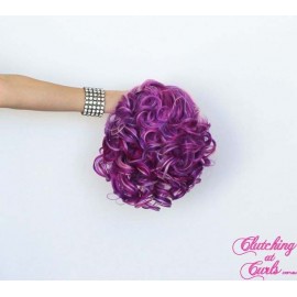 Short 20cm Fifty Shades of Purple Synthetic Extension