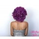 Short 20cm Fifty Shades of Purple Synthetic Extension
