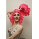 Short 20cm UV Pink Synthetic Extension
