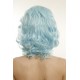 Short 20cm Baby Blue Synthetic Extension