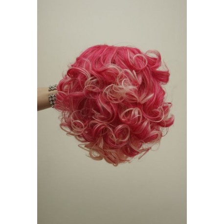 Short 20cm Pink Bits Synthetic Extension