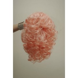 Short 20cm Baby Pink Synthetic Extension