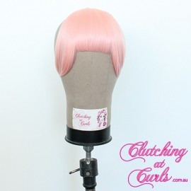 Baby Pink Clip-In Synthetic "Chi Chi Bangs" Fringe
