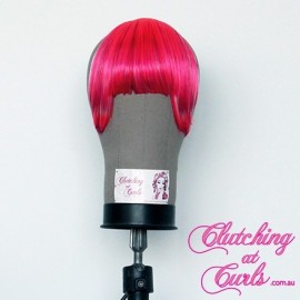 Fifty Shades of Pink Clip-In Synthetic Chi Chi Bangs