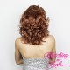 Short 25cm Just Ginge Synthetic Lace-Front Wig