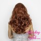 Medium 40cm Just Ginge Synthetic Lace-Front Wig