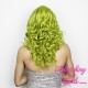 Medium 40cm Evergreen Synthetic Lace-Front Wig