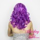 Medium 40cm Fifty Shades of Purple Synthetic Lace-Front Wig