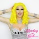 Medium 40cm Gaga Yellow Synthetic Lace-Front Wig