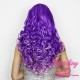 Long 60cm Berry Delight Synthetic Lace-Front Wig