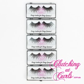 Bulk Pack 5 Pieces: Synthetic False Eyelashes