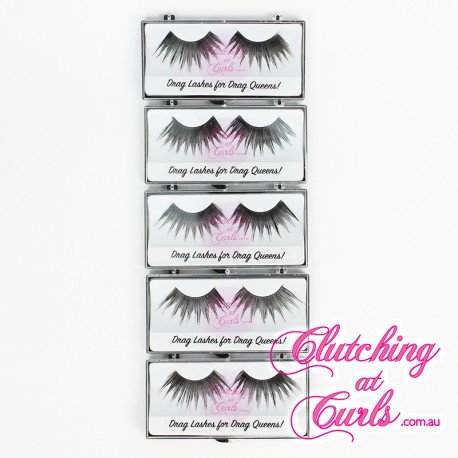 Bulk Pack 5 Pieces: Synthetic False Eyelashes