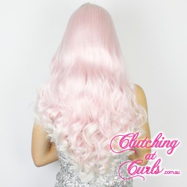 Long 60cm Platinum Pink Synthetic Extension